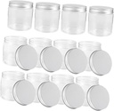 Mini Jar Leak Storage Containers with Lids for Spices Jams Cookies and Candles Transparent Design for Food Preservation