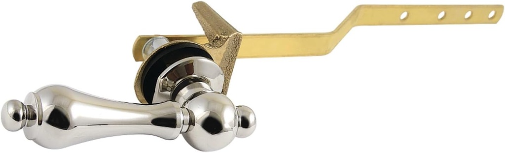 Kingston Brass KTAL36 Restoration Toilet Tank Lever (Front Mount), Polished Nickel