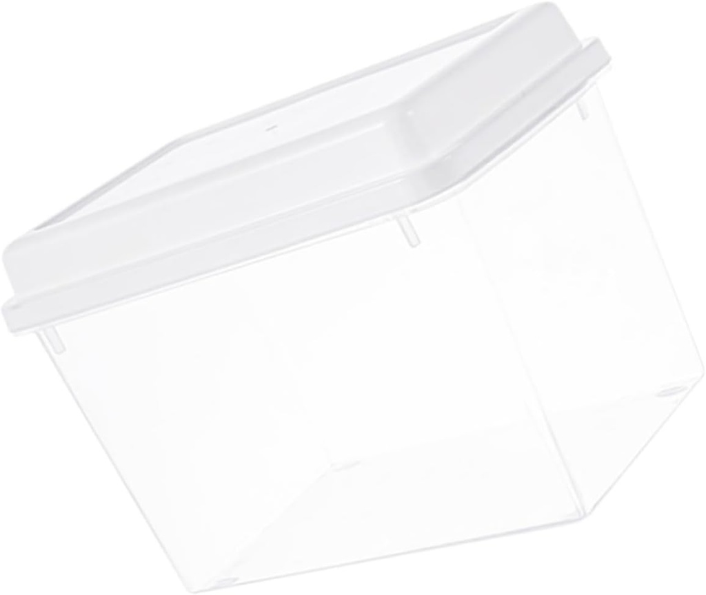 Unomor Food Preservation Box Bread Storage Box Skid Bottom Leakproof Fruit Vegetable Storage Container