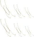 Invisible Spring Hanging Plate Rack Small Plate Hangers for Wall Display Decorative Holders