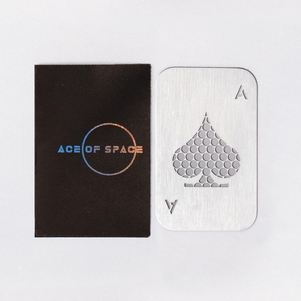 Ace of Space Stainless Steel Card Grinder