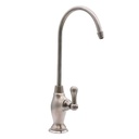 Westbrass D2033-NL-07 10" Classic 1-Lever Handle Cold Water Dispenser Faucet, Satin Nickel
