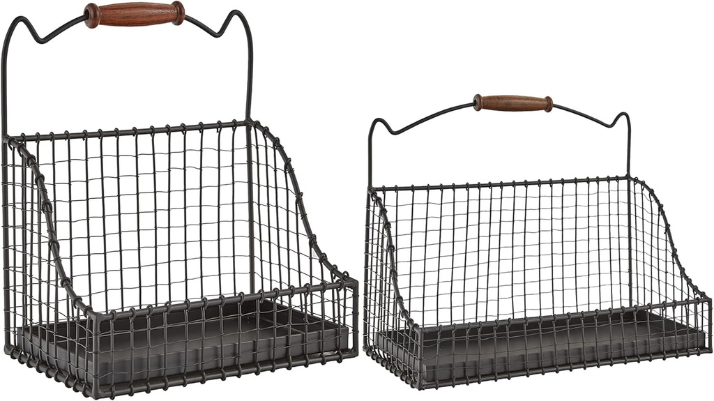 Park Designs Hanging Wire Baskets - Set of 2