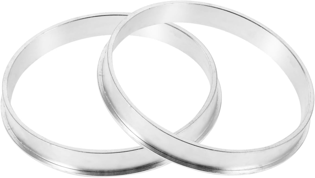 2pcs Automatic Cup Sealer Aluminum Sealing Rings for Milk Tea and Coffee Machines Compatible Gaskets for Plastic Cup Sealing Replacement Accessories