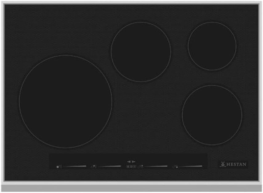 Hestan KIC30-BK 30 Inch Wide 4 Burner Induction Cooktop, 30", Black