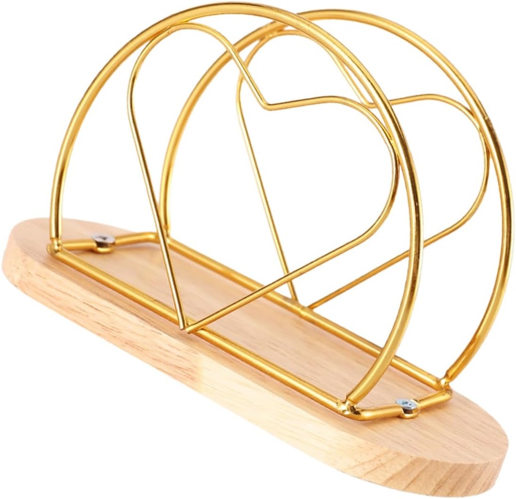 VALICLUD Modern Napkin Holder for Table Upright Paper Napkin Dispenser Base for Kitchen Dining Wedding and Parties Efficient and Organized Storage