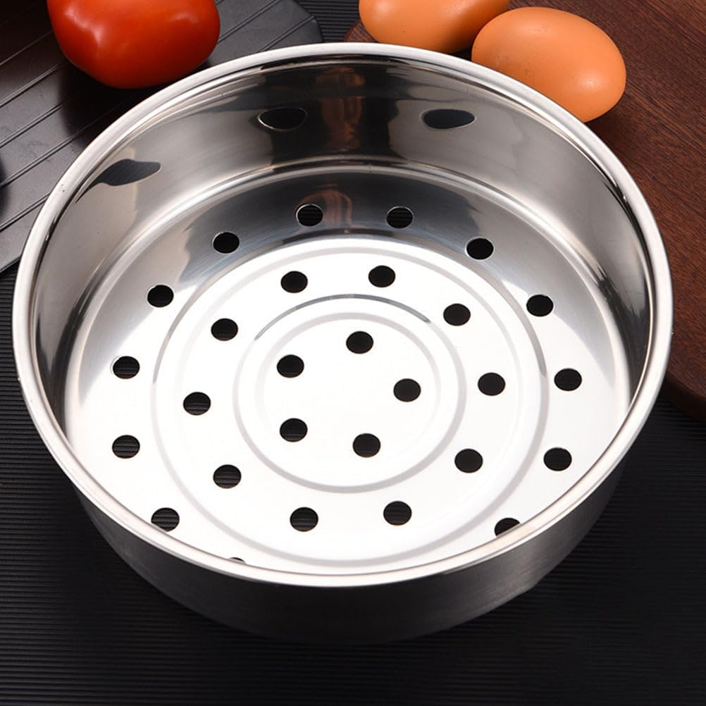Cabilock Stainless Steel Steamer Basket Insert for Rice Cooker Electric Food Steamer Vegetable Steaming Grid Cookware Accessory