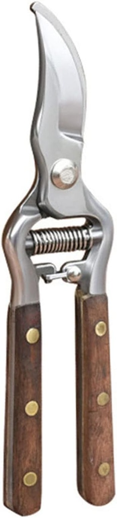 Lightweight Wooden Handle Pruning Floral Garden Tree Branch For Trim Scissors Bonsai Gardening Hand Tools Pruning Shears Heavy Duty Long Handle