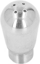 Pilipane Stainless Steel Steam Nozzle Compatible for Brevilles 8 Series Coffee Machine, 0.04In Hole Diameter 4 Hole Milk Foam Spout, 0.32In Thread Multi Directional Spray Steam Wand Tip