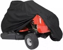 Water-Resistant Lawn Mower Tractor Cover 190D Polyester Black Fits 55 x 26 x 36 Inches(140 x 66 x 91 cm)