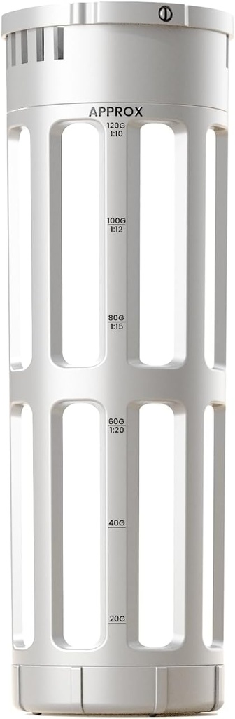 Maestri House 40oz Cold Brew Coffee Maker Filter, 350 Mesh Filter (White)