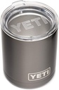 YETI Rambler 10 oz Lowball, Vacuum Insulated, Stainless Steel with Standard Lid