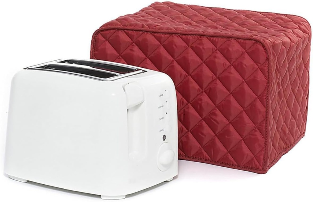Zerodeko 2 Slice Bread Machine Cover Toaster Top Cover Protects Toast from Spills Stains