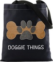 FOTAP Dog Owner Shopping Tote - Dog Park Bag and Doggie Gift