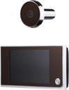 Video Doorbell, 3.5inch Video Peephole Doorbell Door Viewer Electronic Ring Doorbell Camera