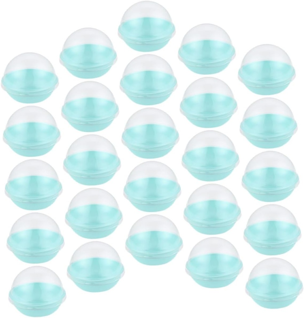 Cabilock 100pcs Moon Cake Boxes Cupcake Container Cake Carrier Lid Mini Cupcake Box Packaging for