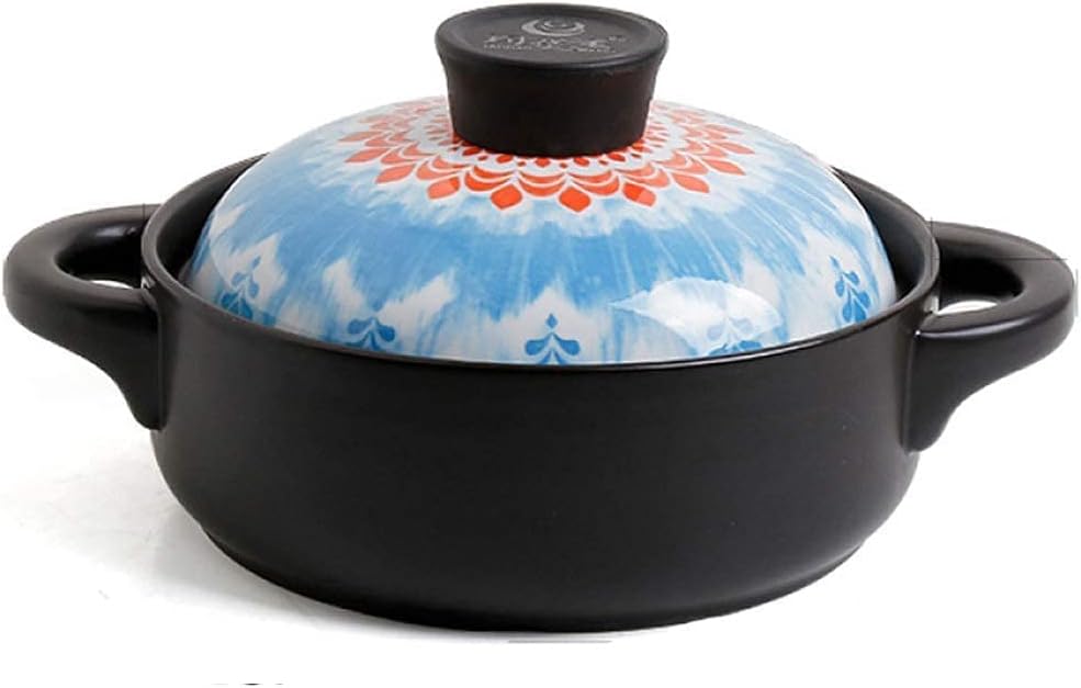 Ceramic cooking pot Casserole Pot Ceramic Pots Japanese Stew Pot Home Slow Cooker Casserole,C-2.5L (2.5l|b)