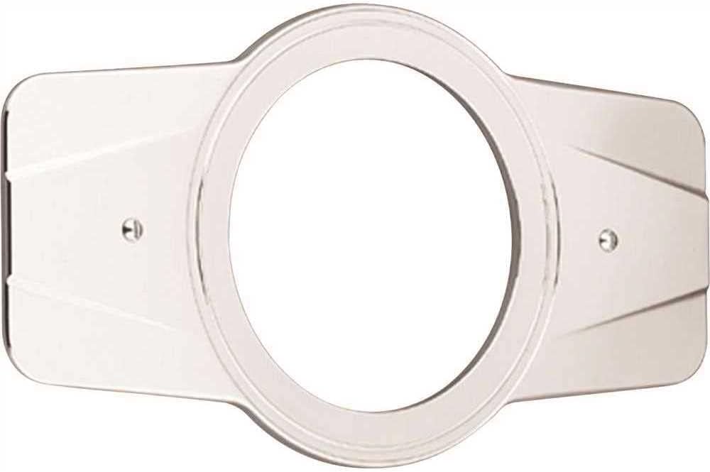 Cleveland Faucet Group 40913 Bathtub and Shower Cover Plate, 13-1/4" x 7-1/4", Chrome