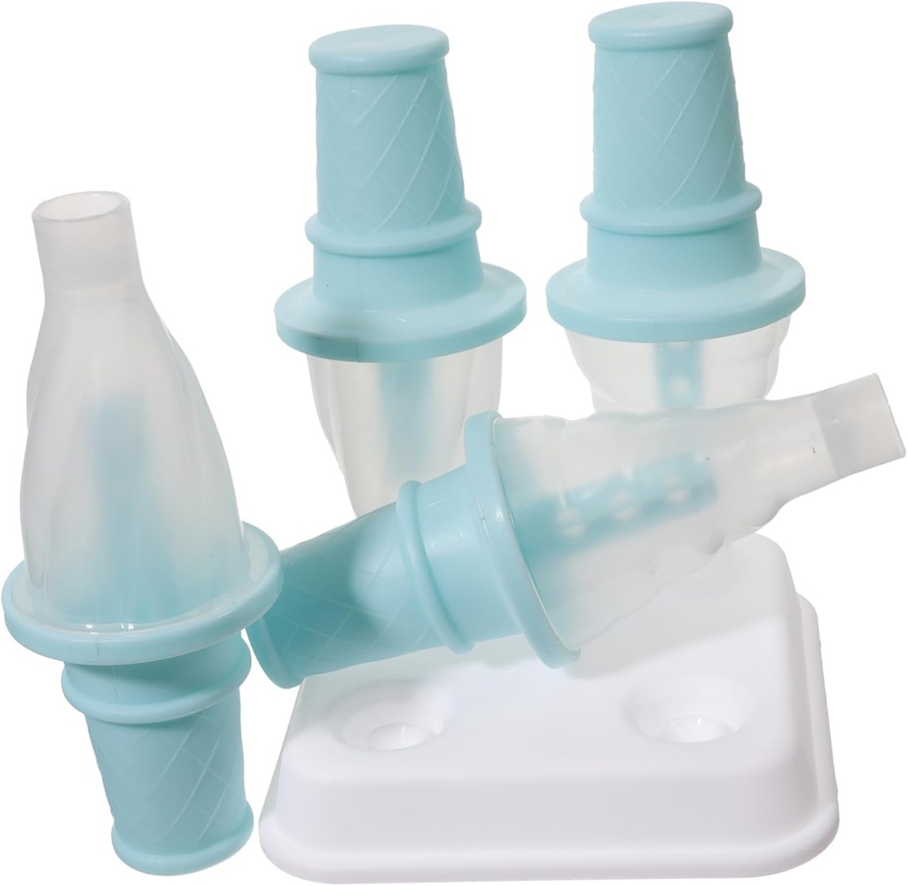 DIY Ice Lolly Maker Green Ice Cream Mold Reusable PP Popsicle Molds Easy to Maker for Home and Dessert Gift