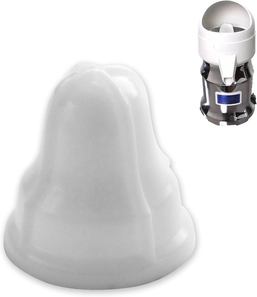 02AR Extracting Bulb Fit for Sunkist No. 8 Commercial Juicers, White Square Neck Lemon Lime Juicer Part