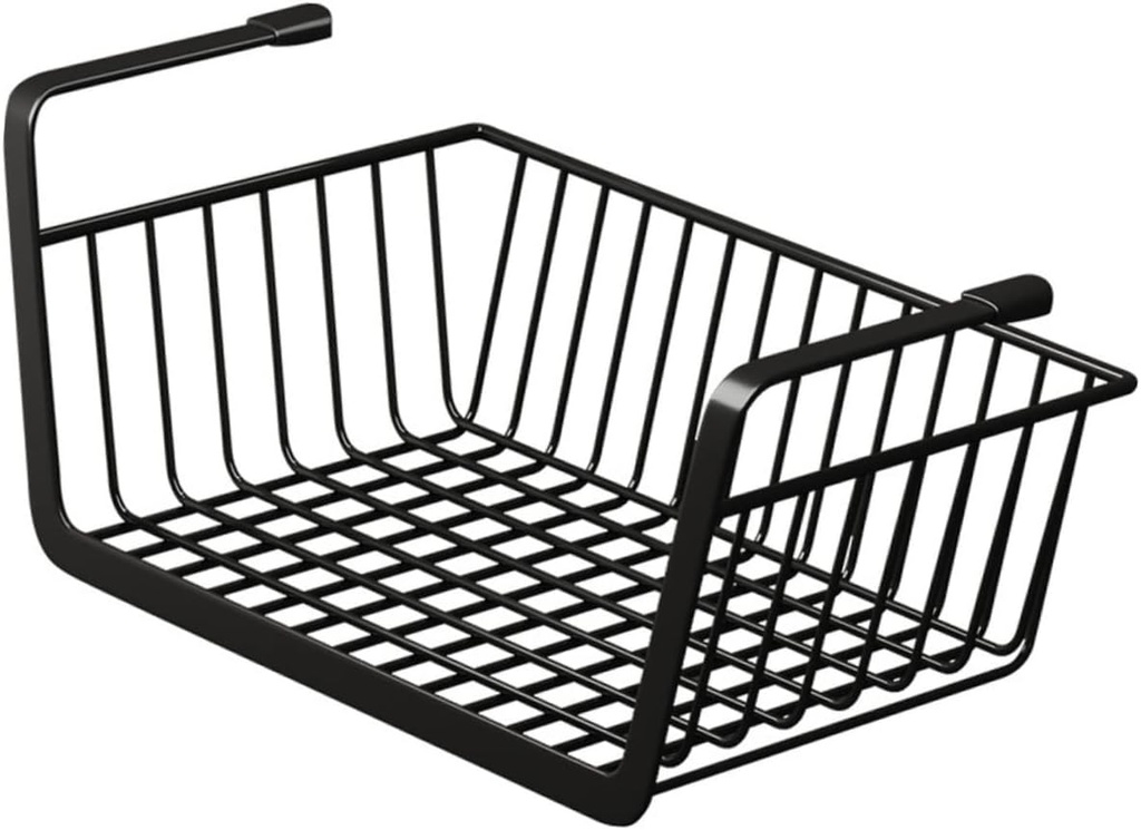 Alipis under Shelf Basket Organizer Hanging Storage for Kitchen Cabinets Pantry and Cupboards Maximize Space Easy Install Design