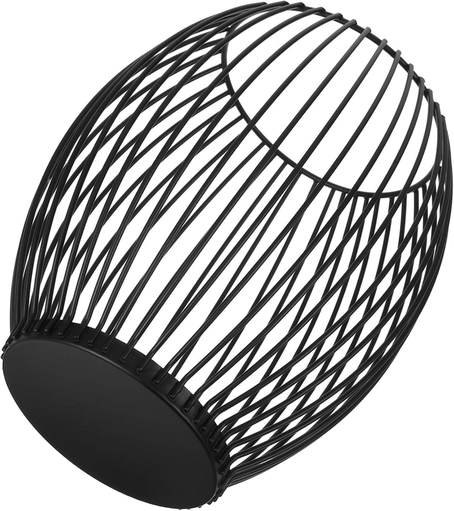 Zerodeko Coffee Pod Holder and Fruit Storage Basket Wire Organizer for Snacks and Sweets Elegant Countertop Decor for Home and Coffee Shop