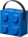 Lego 40240602 Lunchbox with Handle, Bright Blue