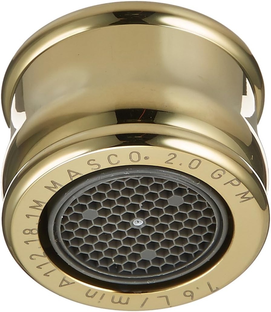 Delta Faucet RP18454PB 2.2 GPM Aerator, Polished Brass