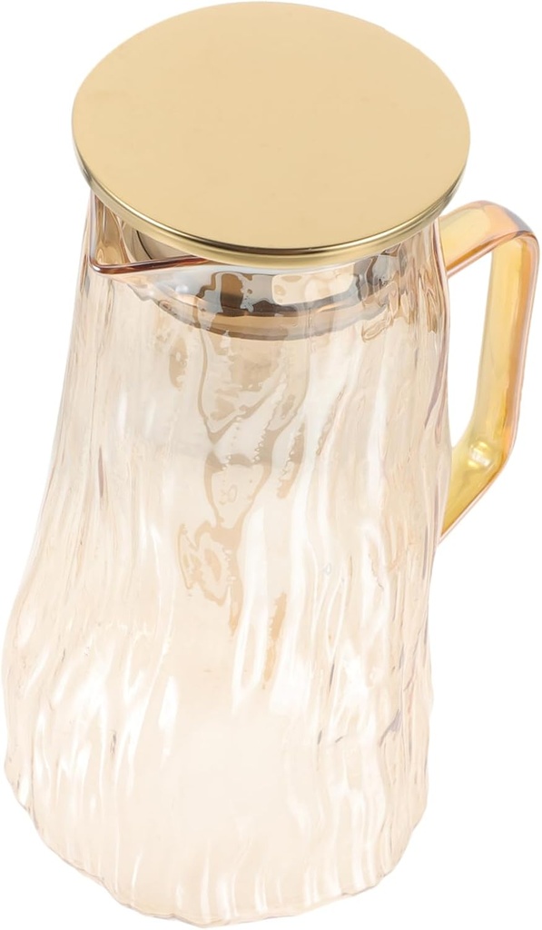DOITOOL Elegant Water Pitcher Thickened Infuser Jug for Iced Tea Juice Beverages Thermal Shock Resistant Stylish Design for Home Decor