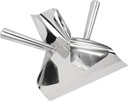 PRETYZOOM Stainless Steel French Fry Scoop Popcorn Shovel for Chips Baking Capacity