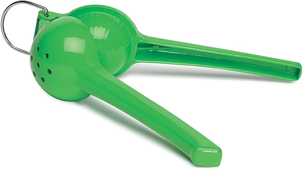 IMUSA Cast Aluminum Lime Squeezer, Green