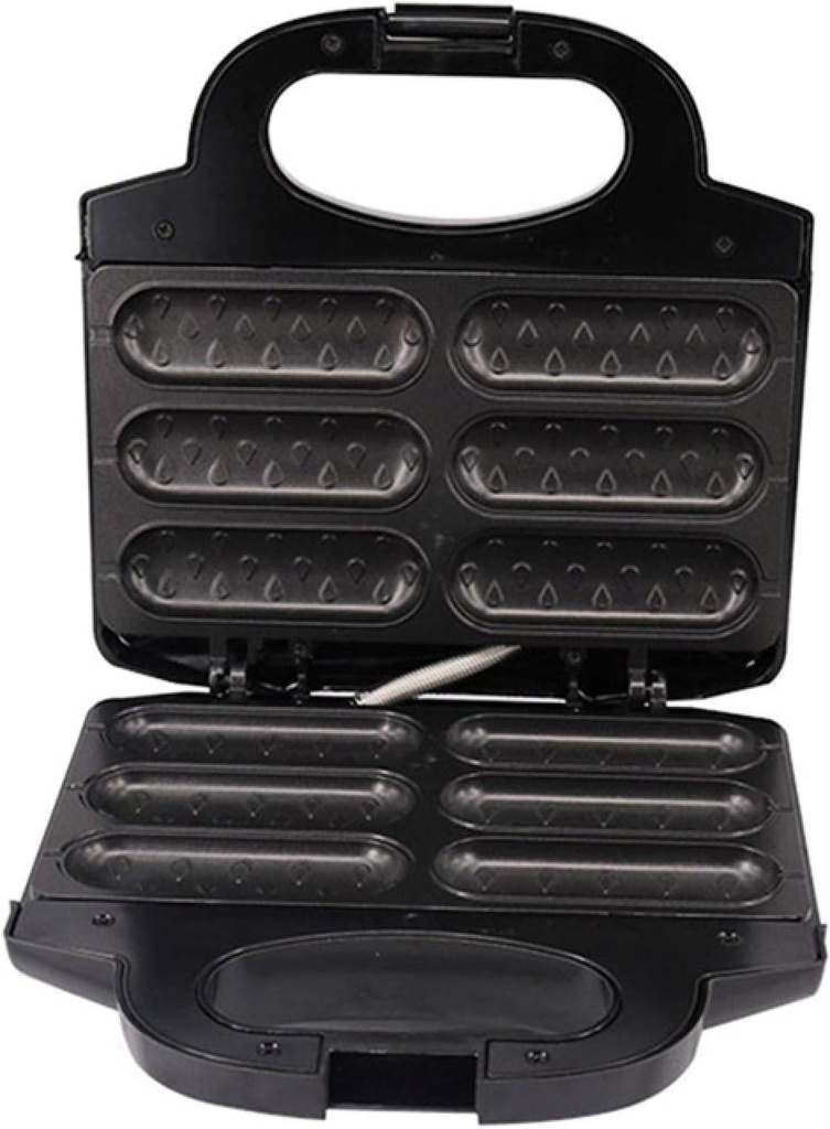 Waffle maker ， sandwich maker small ， Electric Hot Dog Waffle Maker ， Non-Stick Coating Waffle Sausage Roasting Machine Breakfast Barbecue with