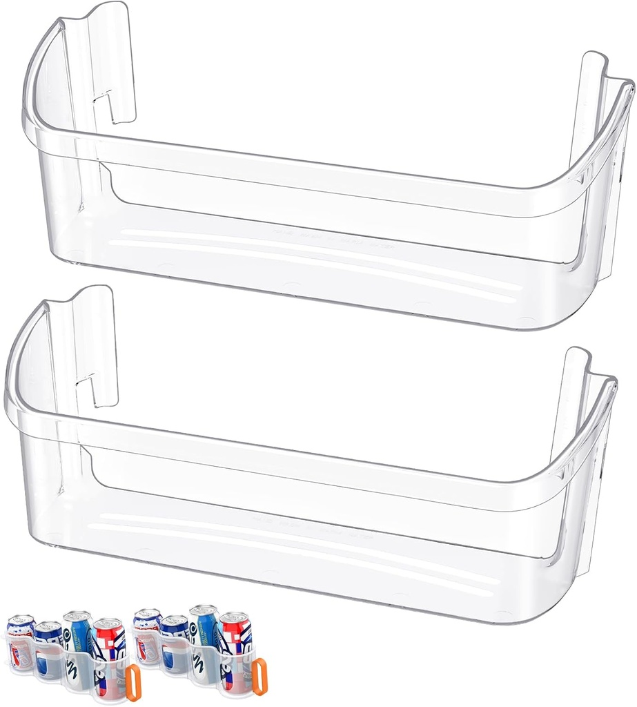 UPGRADED 240323002 Refrigerator Door Bin Compatible With Frigidaire Gallery Door Shelf Replacement Bottom Fridge Shelves Frigidaire Replacement Door Shelf FGHS2631PF4A FGUS2642LF2 AP2115742 Door Bin