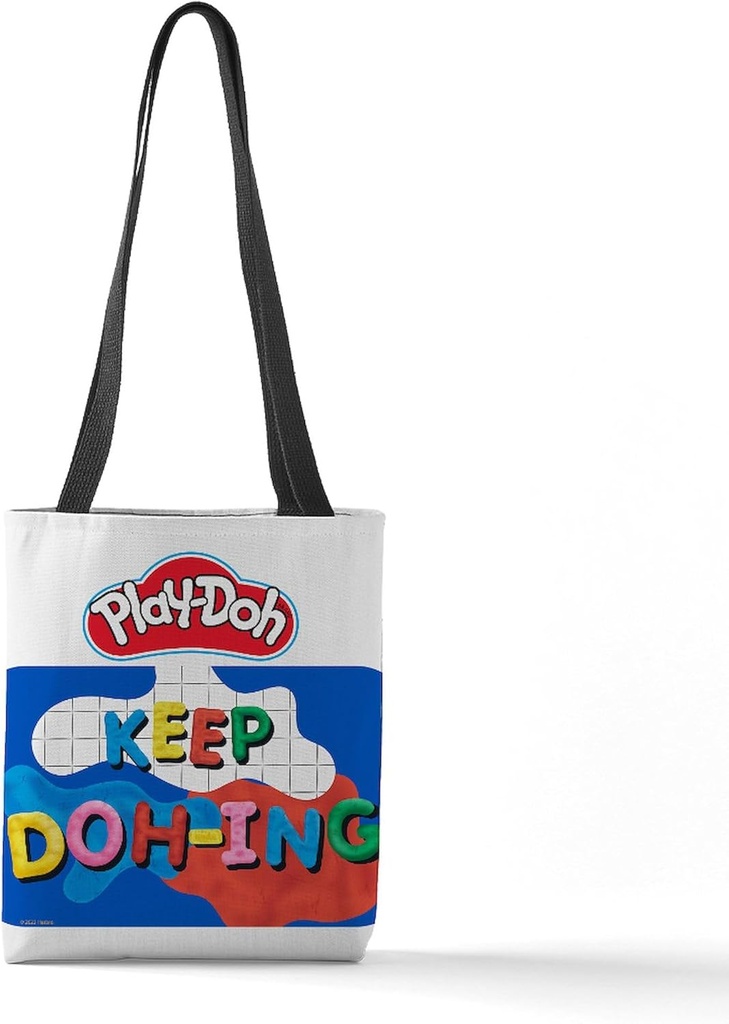 CafePress Play Doh Keep Doh Ing 13"x13" Reusable Grocery Shopping Sling Tote Bag