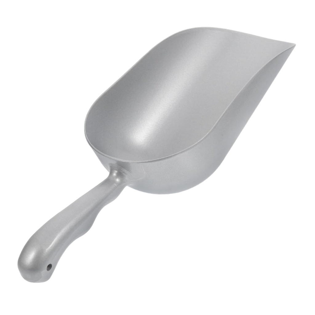 Metal Ice Scoop for Kitchen Use Multi-Purpose Food Shovel for Ice Grain Easy to Clean Design for Cooking and Serving