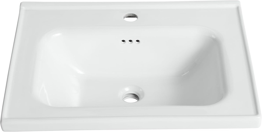 24" Bathroom Vanity Ceramic Top(Only Including Sink)