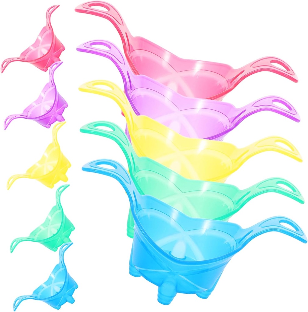 Garneck 10pcs Dessert Cups for Mousse and Pudding Reusable Cake Serving Bowls Creative Muffin Holders for Parties Stackable Storage for Desserts Safe and Practical