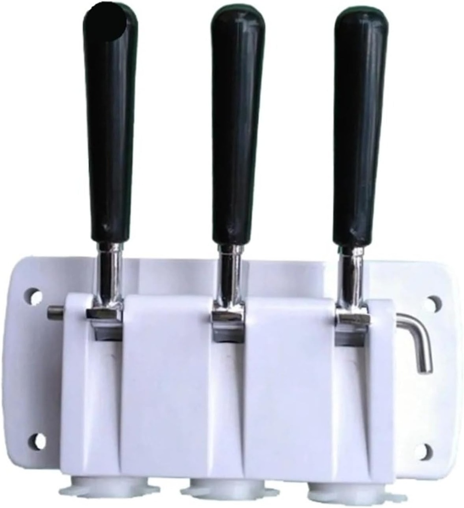 Compatible With BQL825 Soft Serve Machine Spare Parts Commercial Ice Cream Makers Accessories Set Of Front Panel White Valve Block Fittings