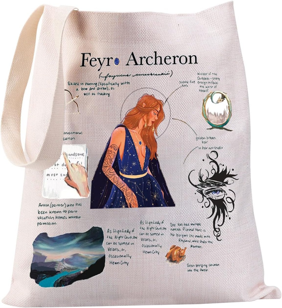 JYTAPP Fans Gifts Tote Bag Romance Novels Tote Bookish Bag