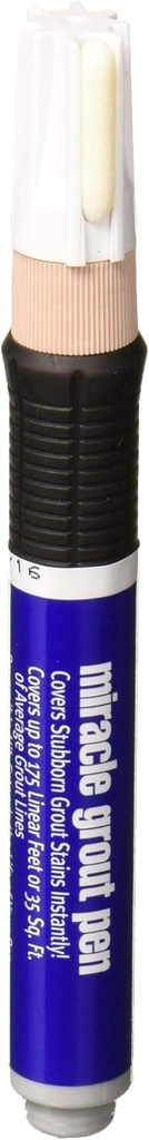 Miracle Sealants Miracle Grout Pen Recolors and Restores Grout Lines, Buff