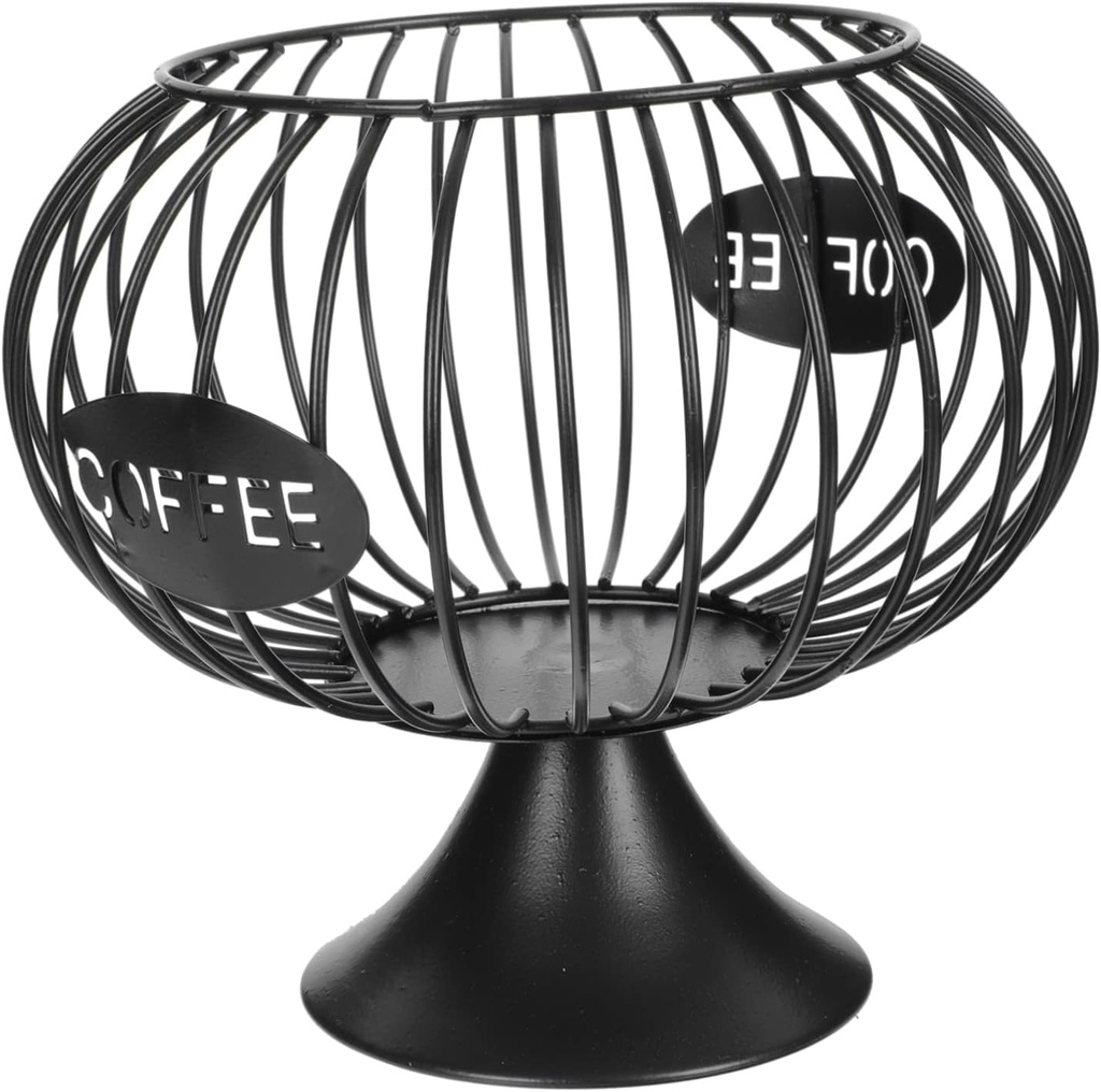 Holder Coffee Storage Stand Capsule Organizer Fruit Holder Iron Basket