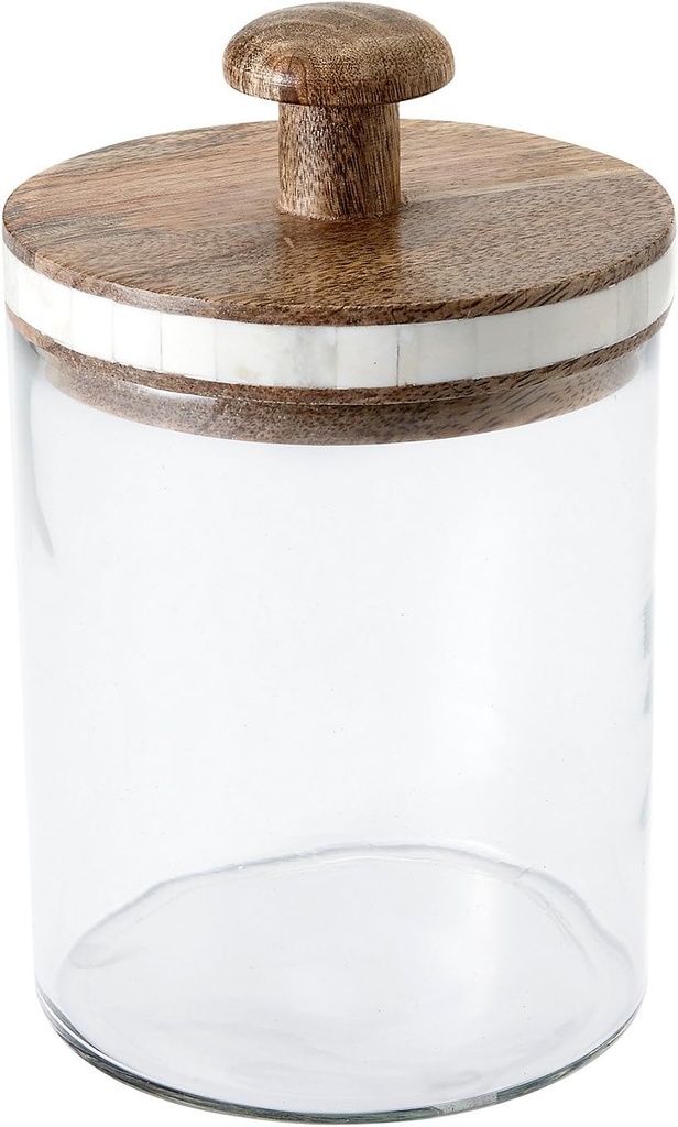 Thirstystone Glass Canister, MEDIUM, Clear