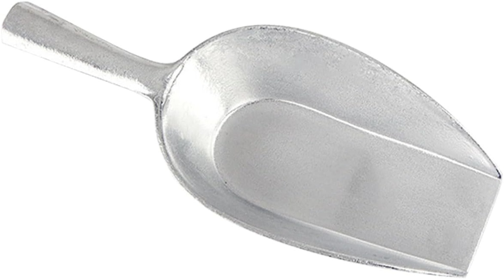 Garneck Aluminum Alloy Ice Scoop Heavy Duty Multi-purpose Shovel for Ice Cubes Grain and Food Sturdy and Easy to Clean Kitchen and Events