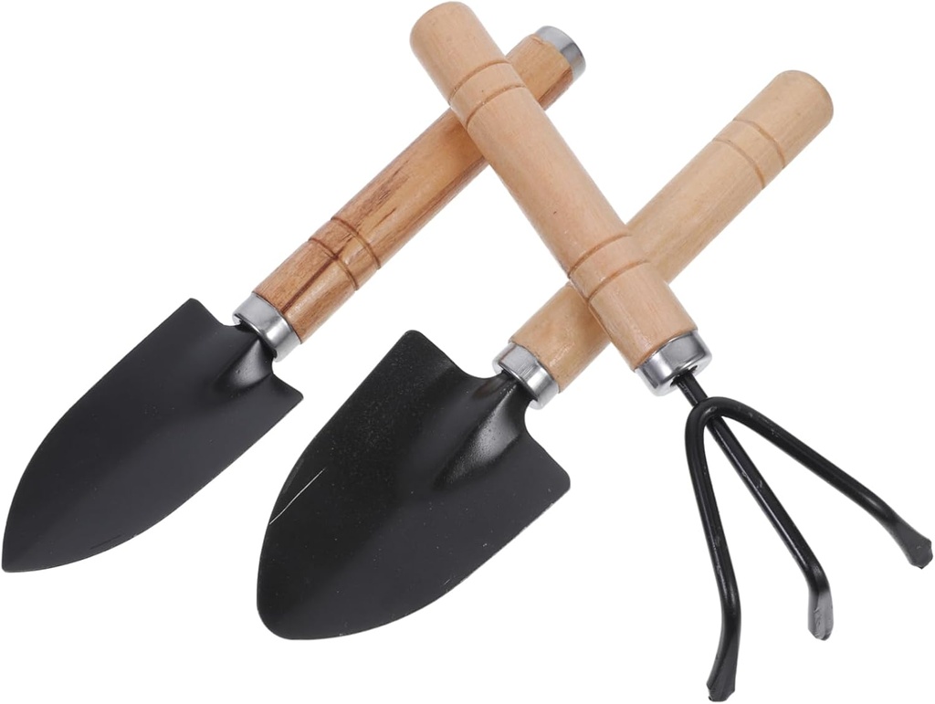 1set Gardening Tools Set Ergonomic Hand Tools for Plants Includes Rake and Shovel for Cultivating and Maintaining Flower Beds