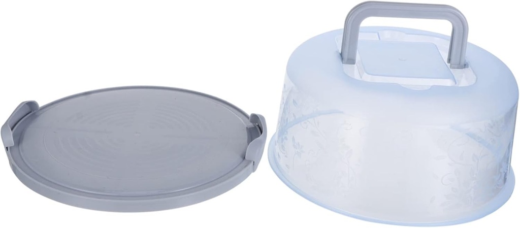 HEALLILY 1Pc Portable Cake Storage Box with Handle for Fruits and Vegetables Food Organizer for Refrigerator Design for Cakes and Food for Birthdays