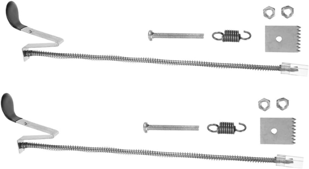 SUPVOX 2Sets Plant Tying Machine Accessories Set with Blades Springs and Push for Efficient Gardening Compatible with Multiple Models Stainless Steel Tools Convenient Replacement Parts