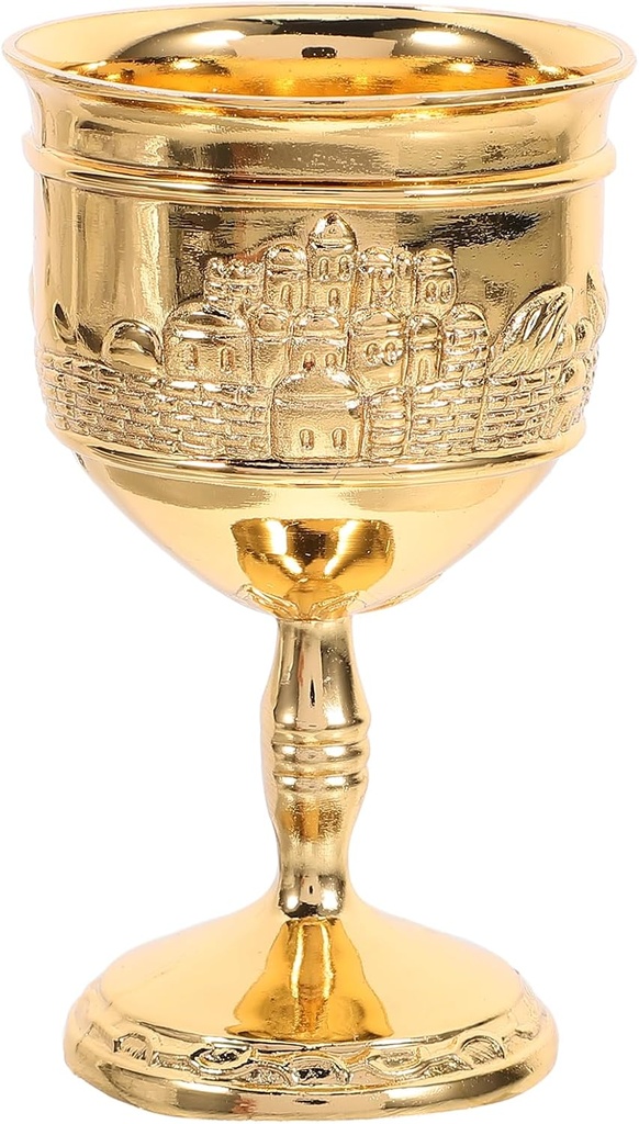 LUOZZY European Liquor Cup Vintage Style Wine Cup Delicate Multi-function Goblet Decoration Wine Supply - Golden