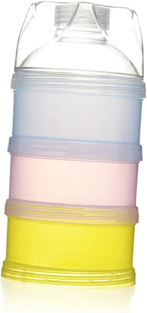 SUPVOX Twist-lock Stackable Milk Powder Dispenser Box for Formula Pp Material Snack Storage Container for Milk Food Prep Snack Boxes for Boys and Girls