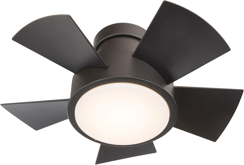 Vox Flush Mount Ceiling Fan FH-W1802-26L-27-BZ Modern Forms Fans