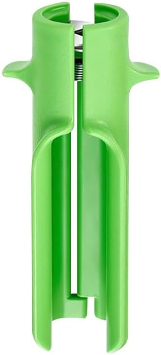 Rose Thorn Stripper Tool, used to remove Leafs for Thorns used by, Professional Florist Gardening to get a Clean Stem while protecting your hands, great for making floral arrangements (Green)